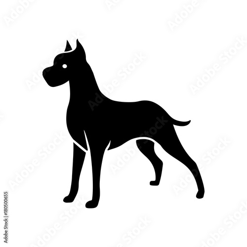 Great Dane dog icon
