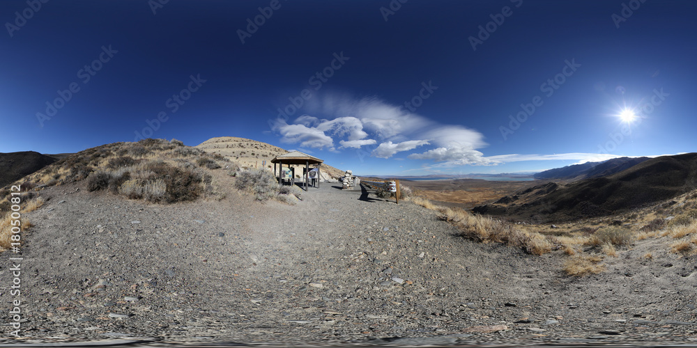 Mono Lake Scenic Viewpoint in 360
