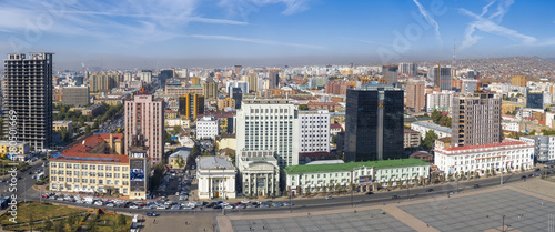 Innenstadt von Ulan Bator, Hauptstadt der Mongolei