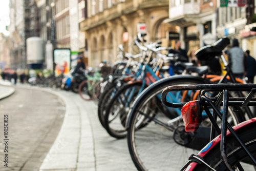 Bikes in Amsterdam © Mathias Podstawka