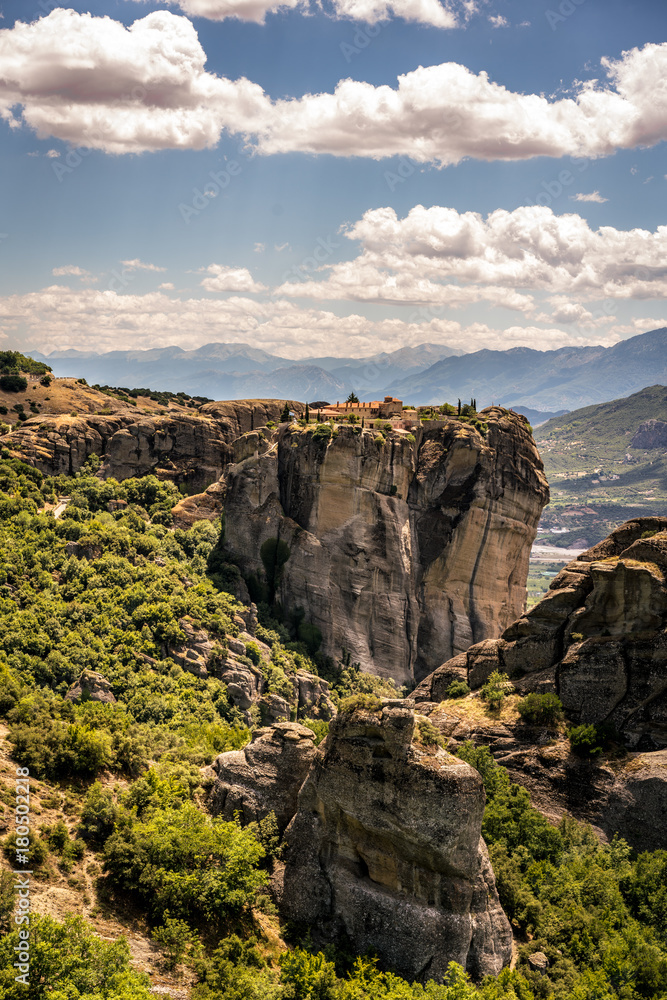 Meteora, Monasteries on Huge Rocks, near Kalabaka in Greece
