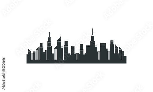 Wallpaper Mural City vector Torontodigital.ca