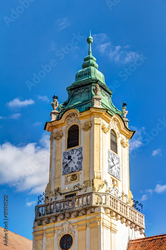 Canvas Print Old town hall in Bratislava