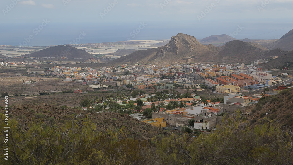 Vista del Valle de San Lorenzo, Tenerife