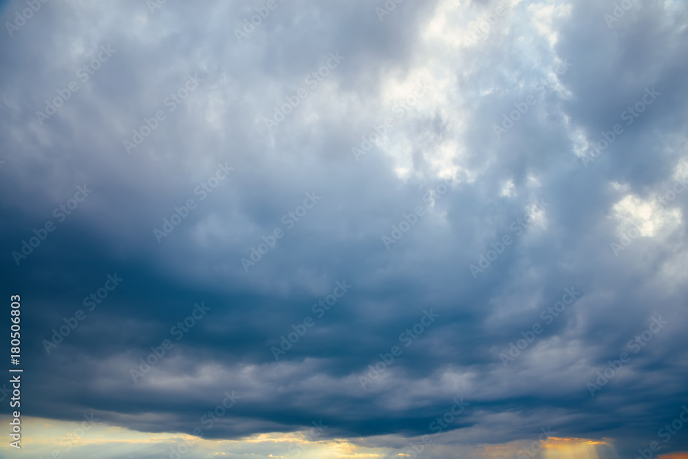 Fototapeta premium The sky with clouds