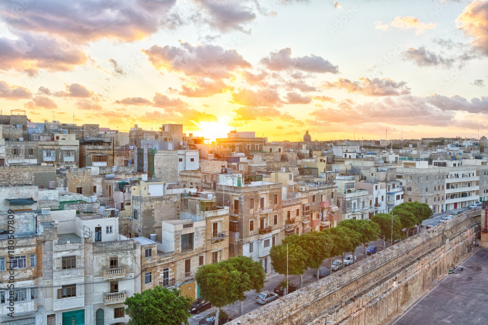 Fototapeta premium Valletta, capital city of Malta