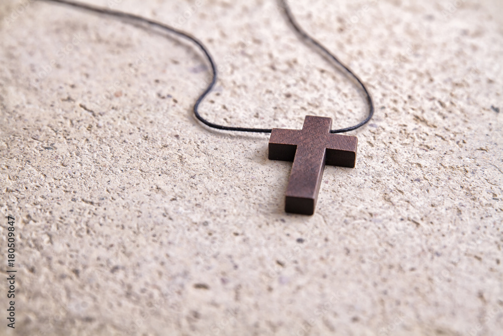 Hand Carved Boxwood Cross / Necklace | Athonite USA