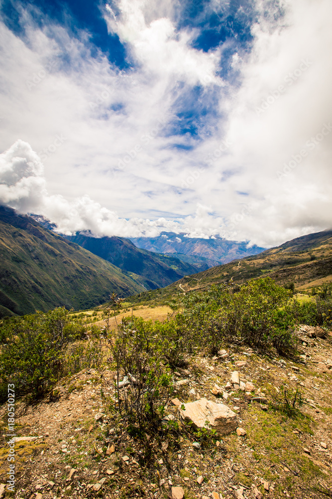 hiking trail cusco peru