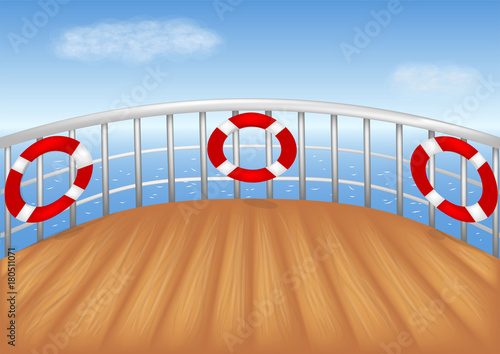 cruise ship deck