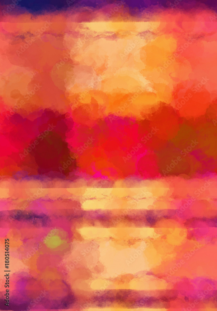 Abstract Textured Background with Watercolor Effect