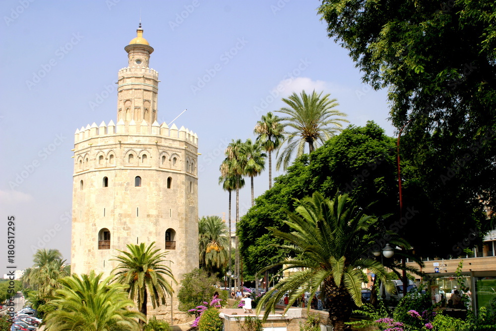 Sevilla capital de Andalucia, España