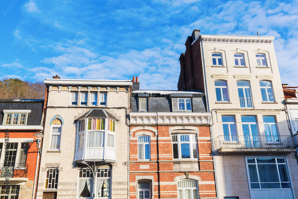 Fototapeta premium old buildings in Spa, Belgium