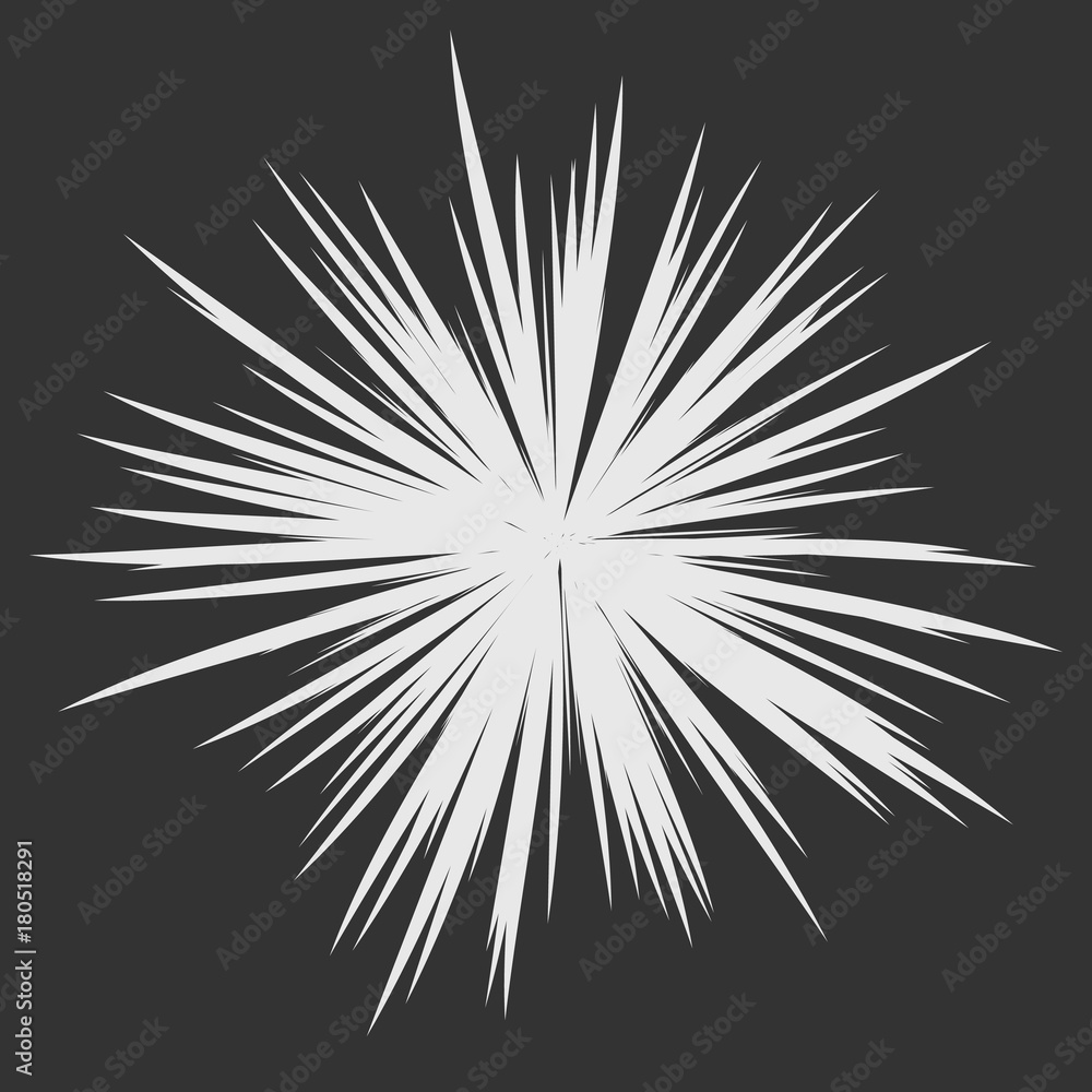 Fototapeta premium Abstract Star Explosion