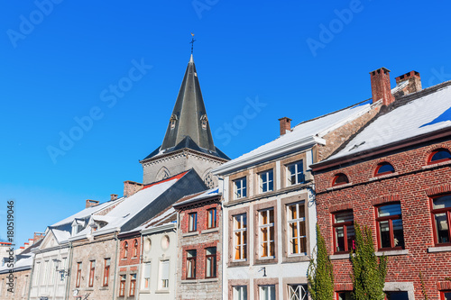 old buildings in the picturesque small city Limbourg  Belgium