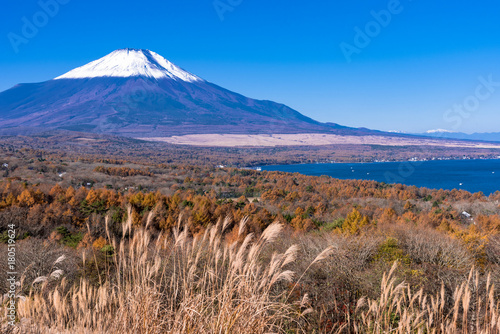 富士山の秋景色