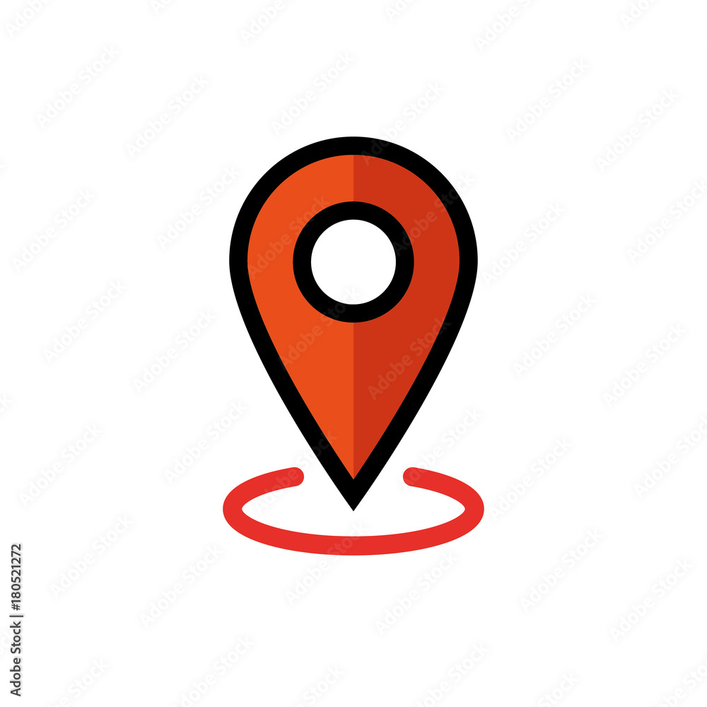 Map pin location icon Map pin location icon