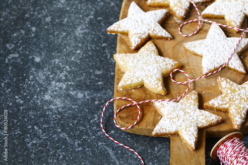 Christmas Star Cookies.