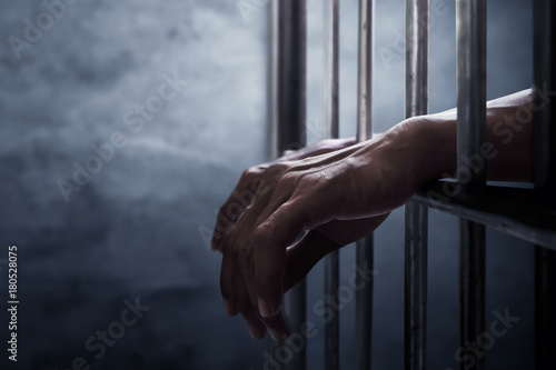 Fotografie, Obraz Man in prison