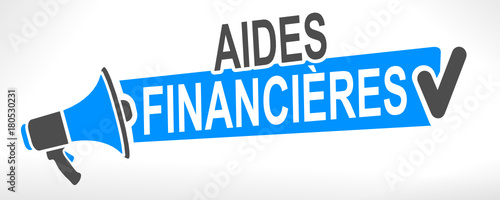 aides financières sur mégaphone