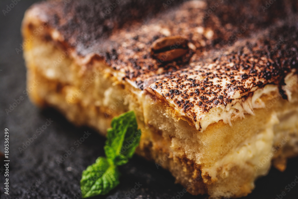 Italian dessert tiramisu Italian dessert tiramisu