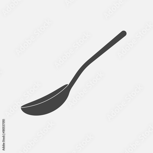 Vector spoon icon
