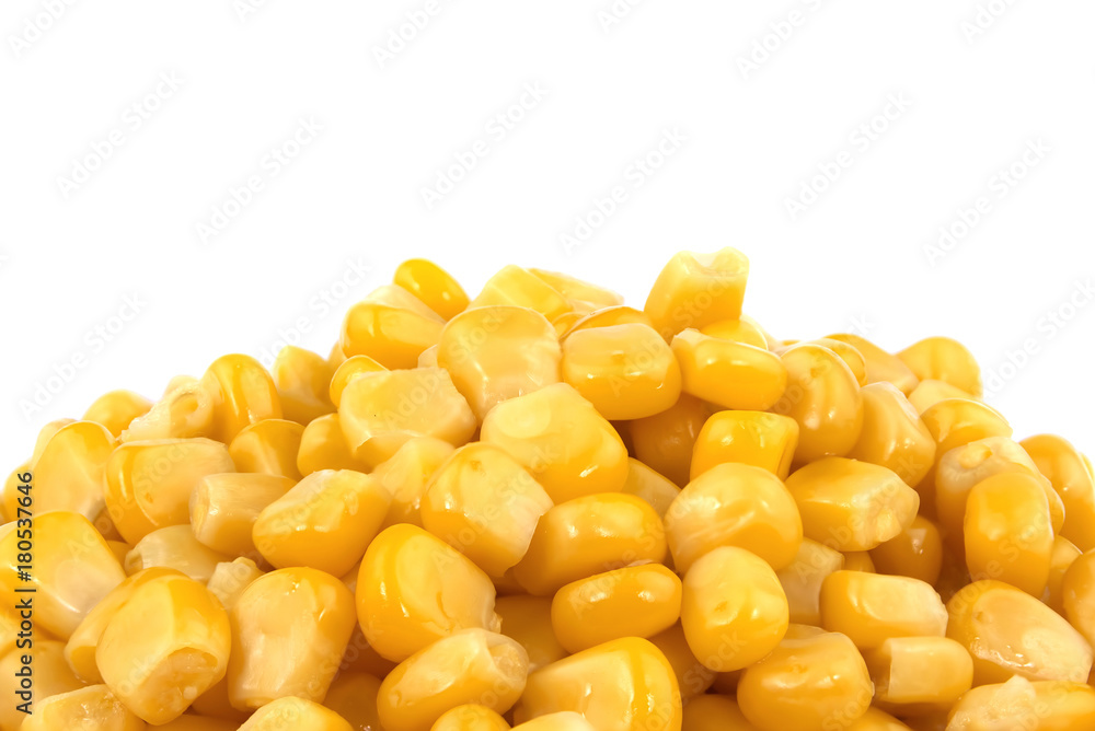 Sweet corn isolated on white background Sweet corn isolated on white background
