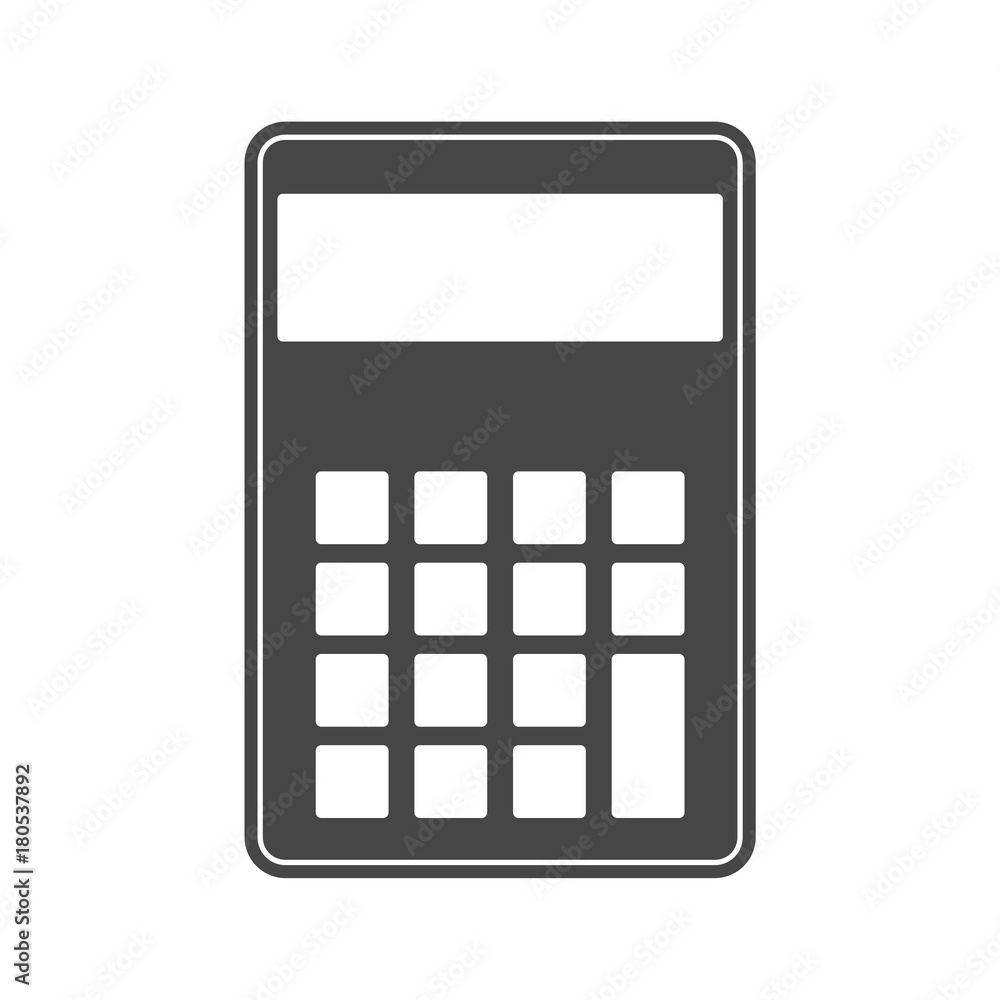 Calculator icon, vector illustration Calculator icon, vector illustration