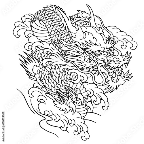 龍のイラスト