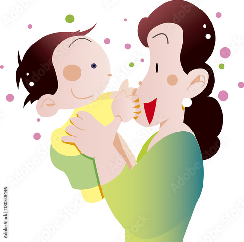 赤ちゃんとお母さん