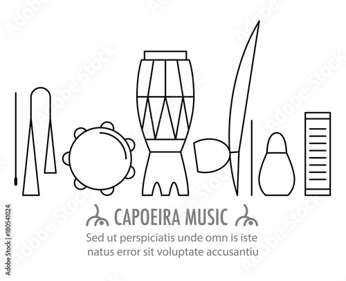 Brazilian Capoeira Music Instruments