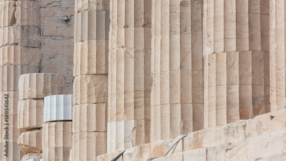 Old details of the Athenian Acropolis