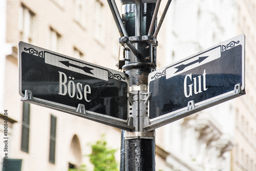 Obraz premium Schild 259 - Gut