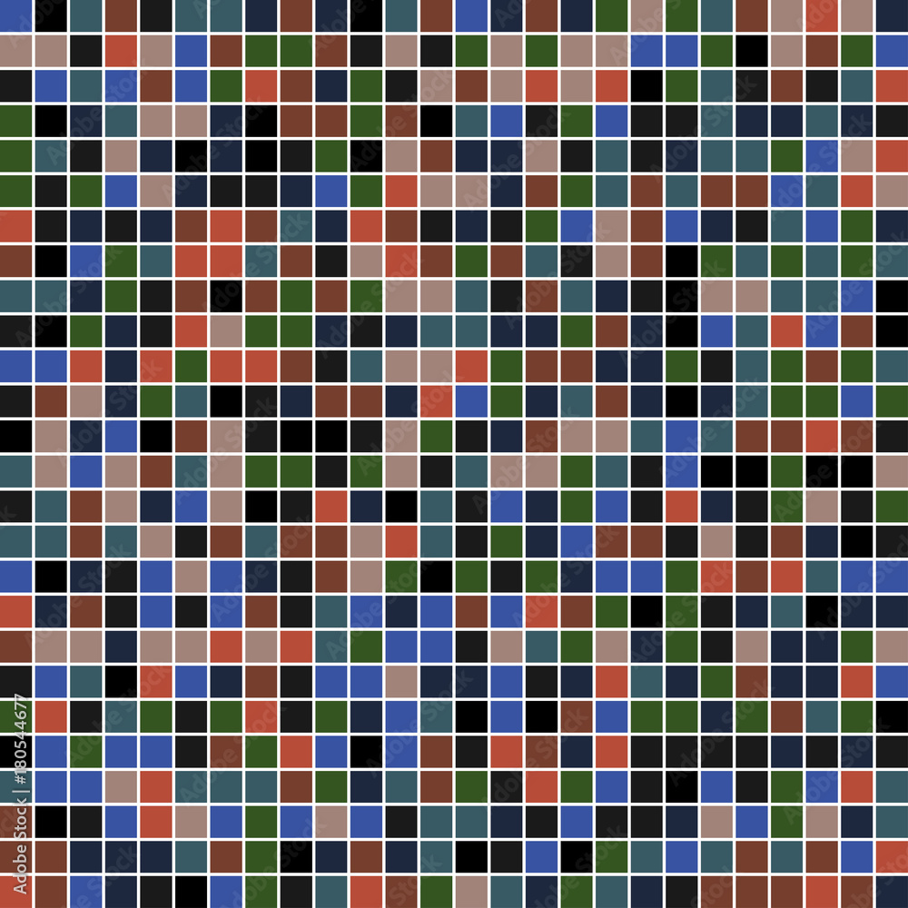 Fototapeta premium square mosaic color palette . color combo harmony