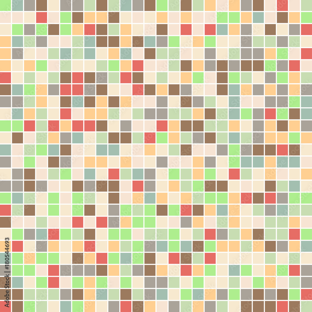 Fototapeta premium square mosaic color palette . color combo harmony