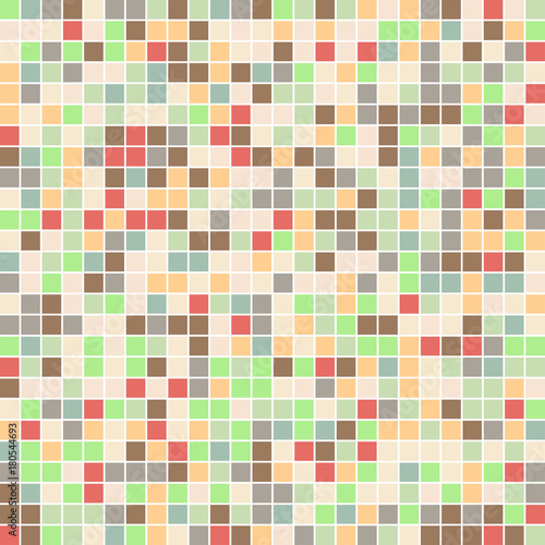 square mosaic color palette . color combo harmony