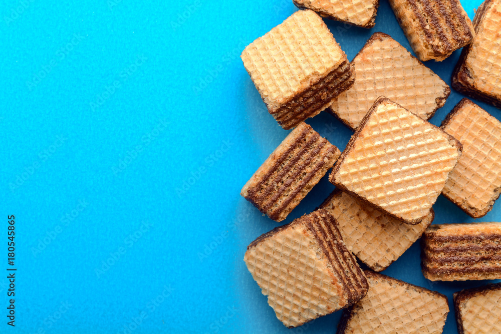 Wafer filled with cocoa cream Wafer filled with cocoa cream