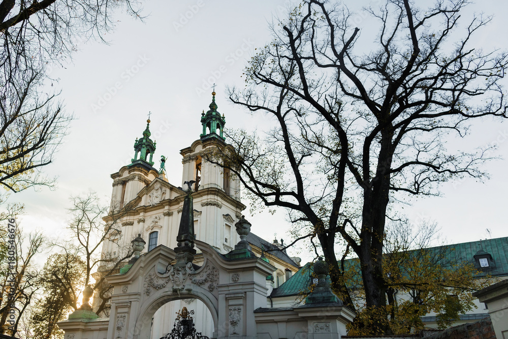 Krakow, Poland. St. Stanislaus Church at Skalka