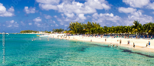 Caribbean Sea turquoise white Sand Beach
