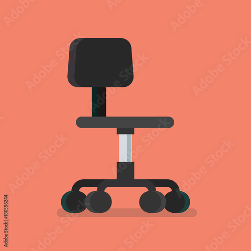 Office chair vector illustration