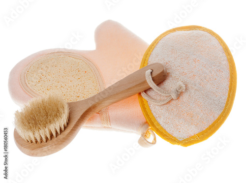 Obraz na płótnie skin Loofah isolated
