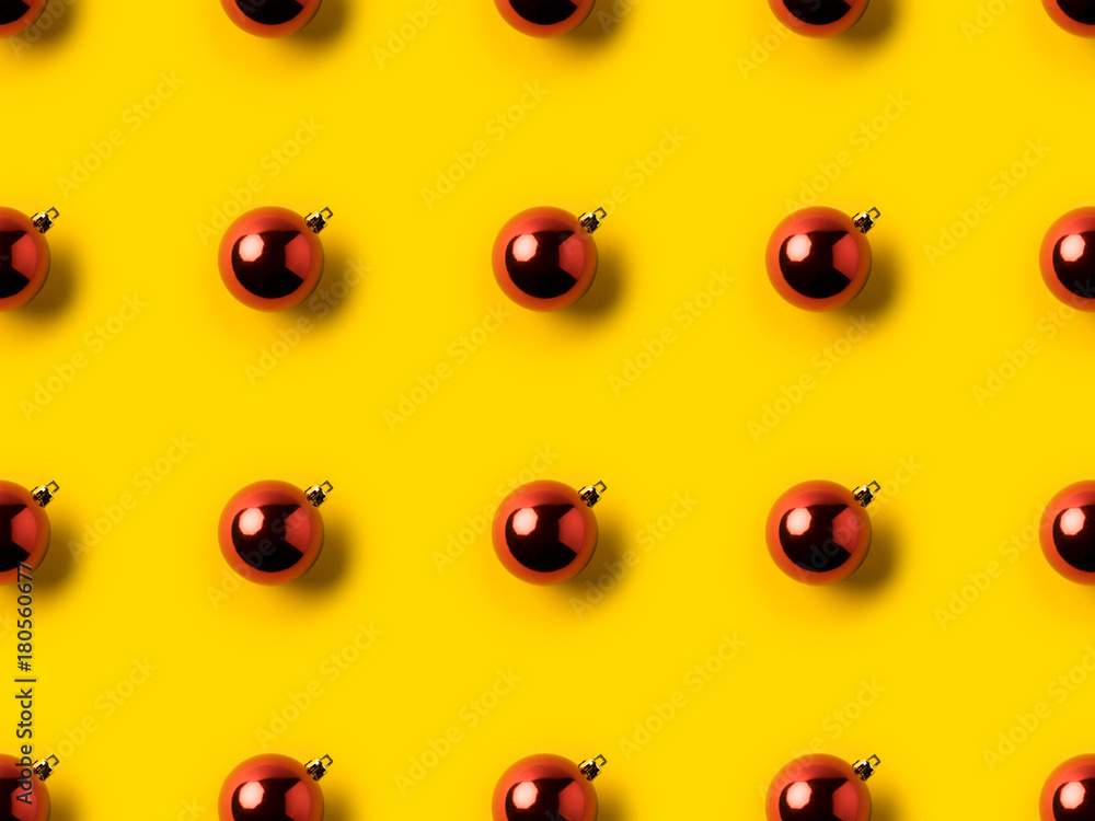 Fototapeta premium Christmas tree toys