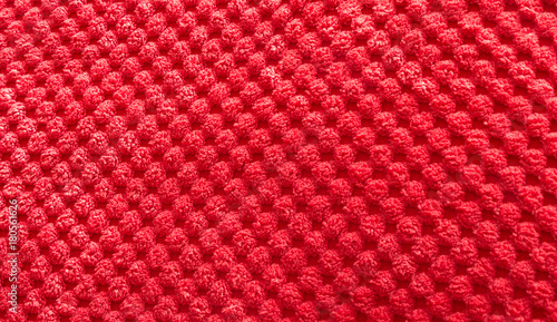 Red Fluffy Texture