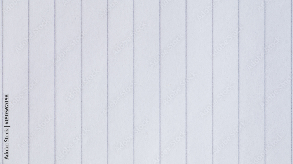 White Lined Paper Texture Close Up