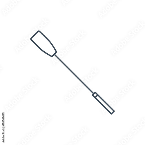 The linear vector icon spanking sex toy