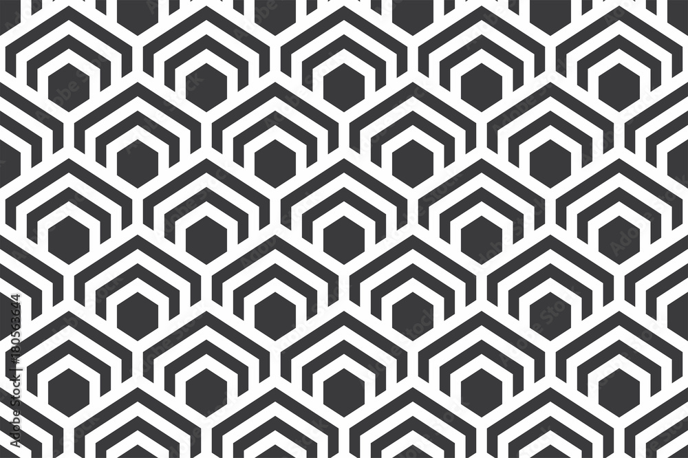 Black and white seamless geometric pattern Black and white seamless geometric pattern