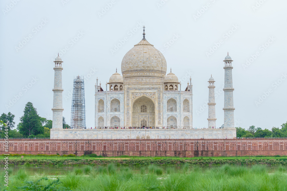 Back Taj Mahal, Agra, India