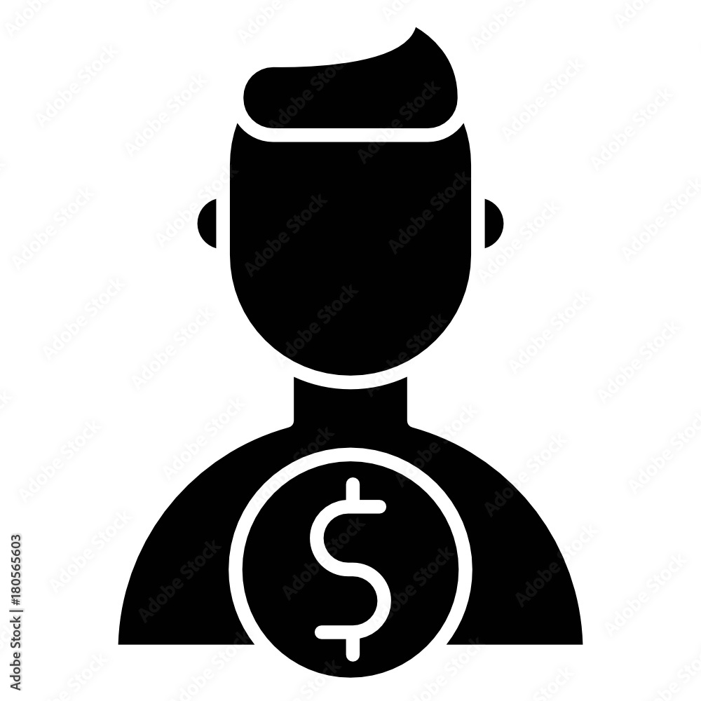 Human invest icon Human invest icon