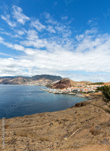 Beautiful landscape at the Ponta de Sao Lourenco, the eastern part of Madeira, Portugal