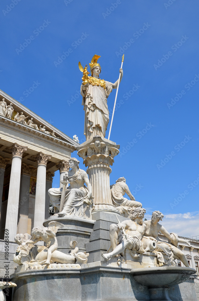 Obraz premium Parlament in Wien