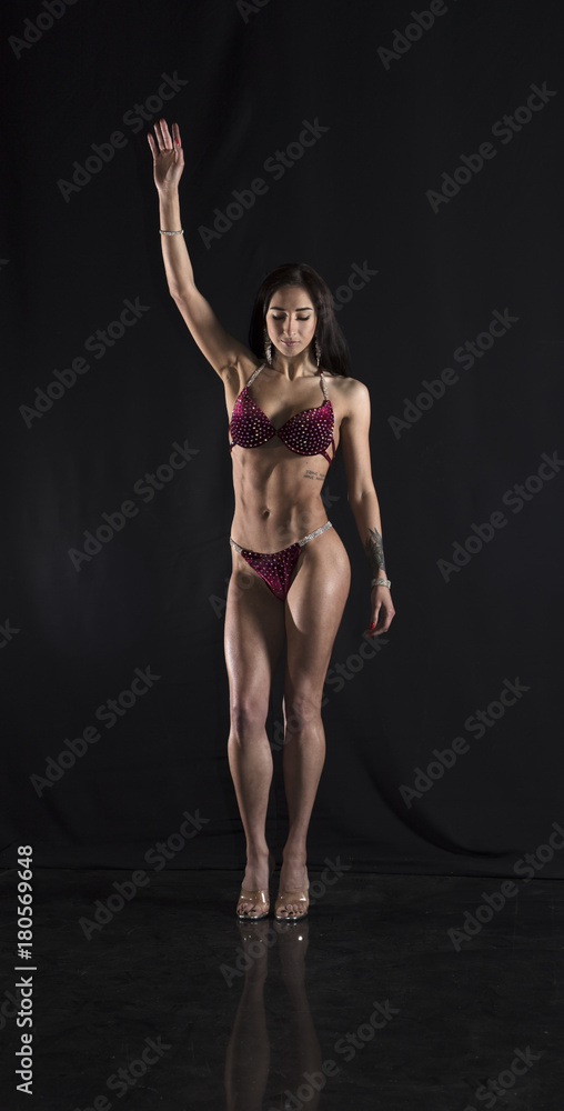 Beautiful athletic girl